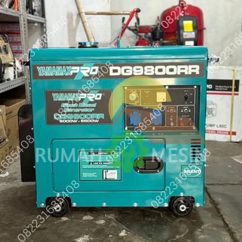 Genset Silent Solar Yamamax DG9800 RR 6500Watt
