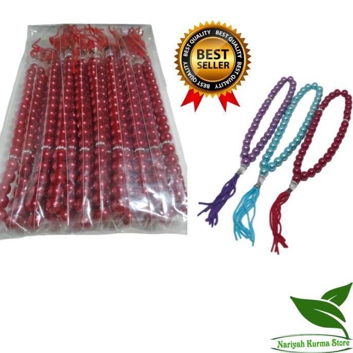 tasbih mutiara 33 pernikahan-tasbih mutiara 33 kemasan/1ls