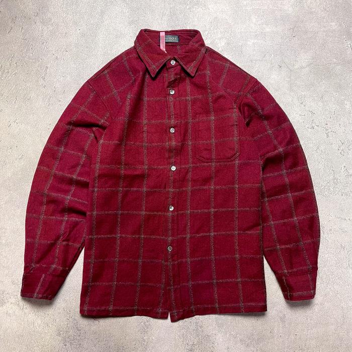 Kemeja Flanel Wool Esque Size M Second