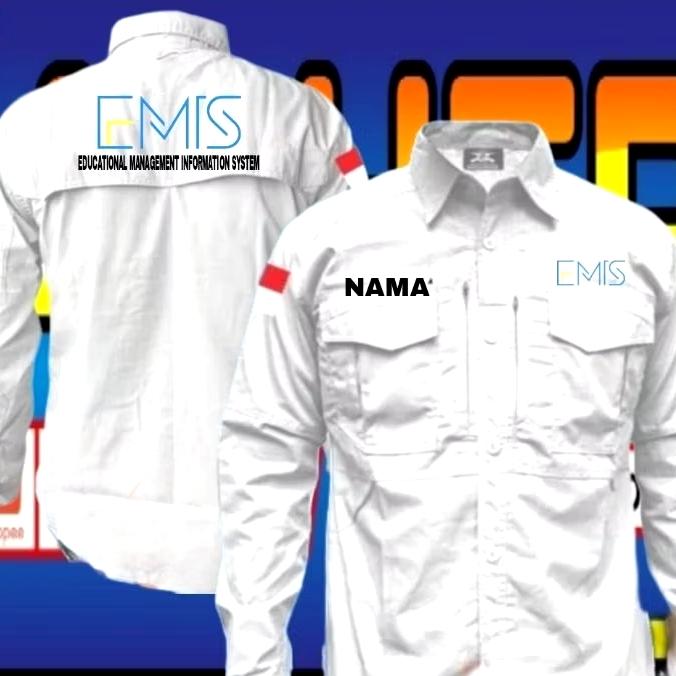 kemeja tactical emis baju tactical emis kemeja emis baju emis seragam emis Pdl emis kemeja kerja emi