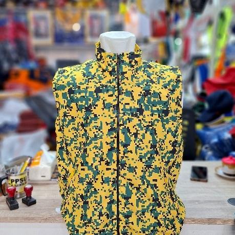 Rompi loreng parasut/rompi bahan parasut