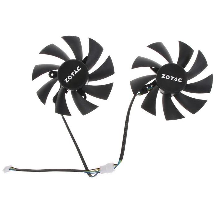 ZG007 1/2PC 88mm GA92S2H GA92A2H 12V 4Pin Graphics Card Cooling Fan for Zotac RTX2060 2060 SUPER HA 