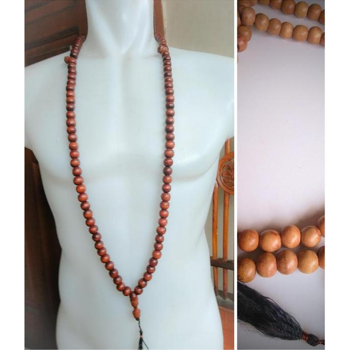 Kalung Tasbih Kayu Besar 12MM