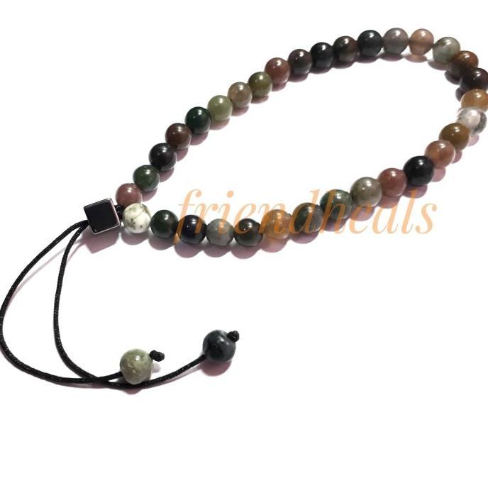 Gelang Tasbih Indiana Agate 6mm