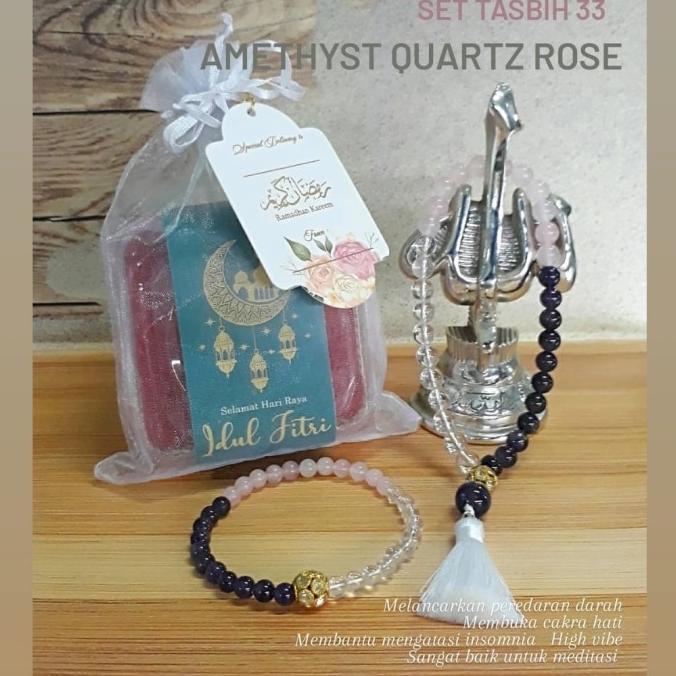 SET TASBIH 33 DAN GELANG TASBIH 33