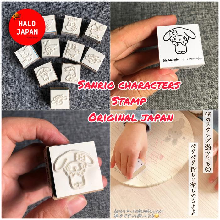 stamp sanrio hangyodon kuromi pochacco marroncream cinnamoroll pompompurin original from Japan