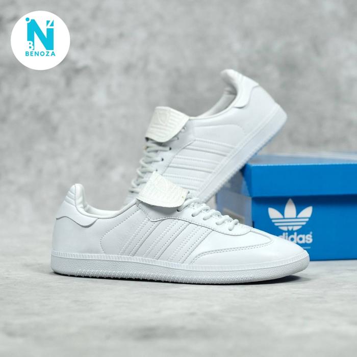 Sepatu Sneakers Adidas Samba Human Race White