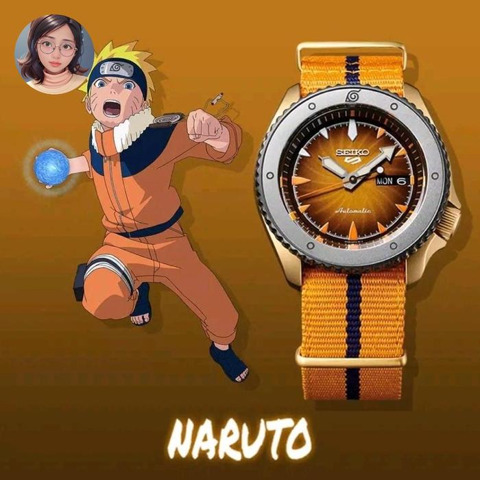 Jam Tangan Pria Seiko Tali Kanvas
