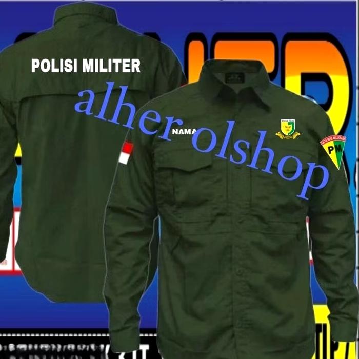 Kemeja tactical PM baju tactical PM kemeja tactical polisi militer baju tactical polisi militer keme