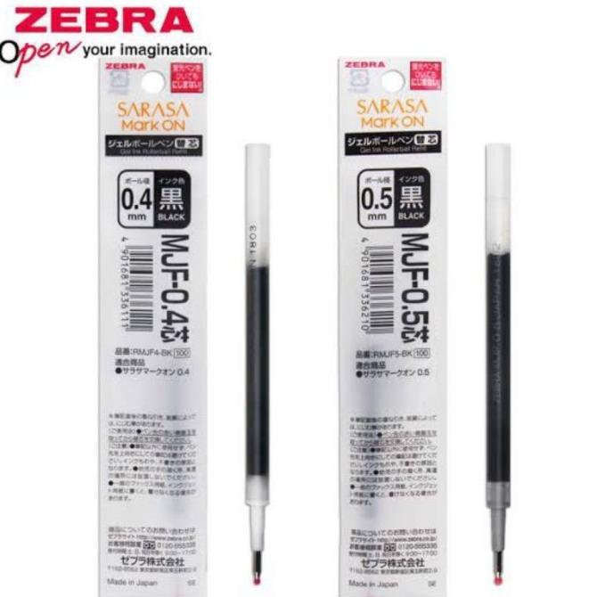 ZEBRA REFILL MJF SARASA MARK ON 04 & 05