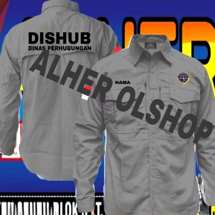 kemeja tactical dishub Baju tactical dishub kemeja dishub baju dishub seragam dishub Pdh dishub Pdl 