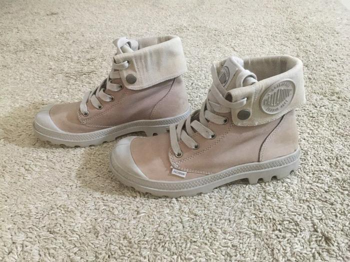 palladium boots wanita leather kanvas 2side
