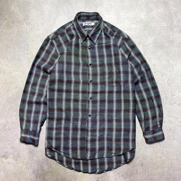 Kemeja Flanel Wool Casaloma Size L Second