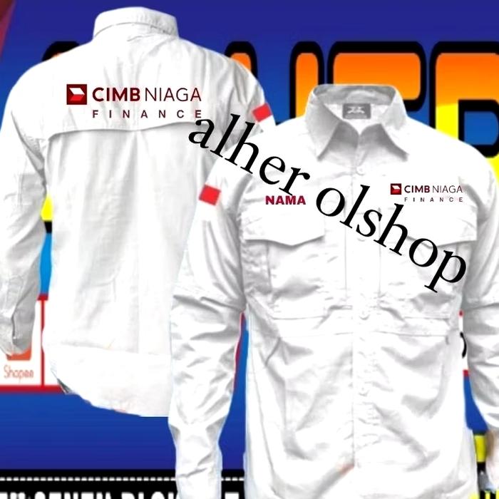 kemeja tactical CIMB niaga finance baju tactical CIMB niaga finance kemeja CIMB niaga finance baju C