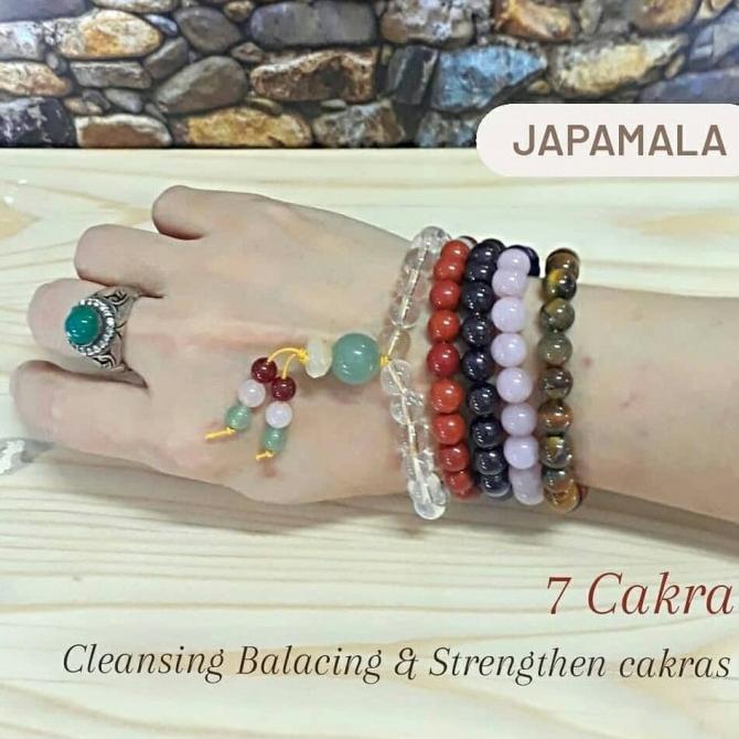 TASBIH BUDDHA 108 - 7 CAKRA 8MM