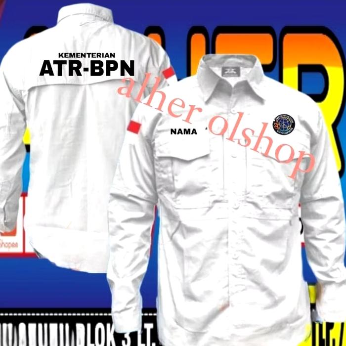 kemeja tactical BPN baju tactical BPN kemeja tactical ATR BPN baju BPN seragam BPN kemeja BPN kemeja