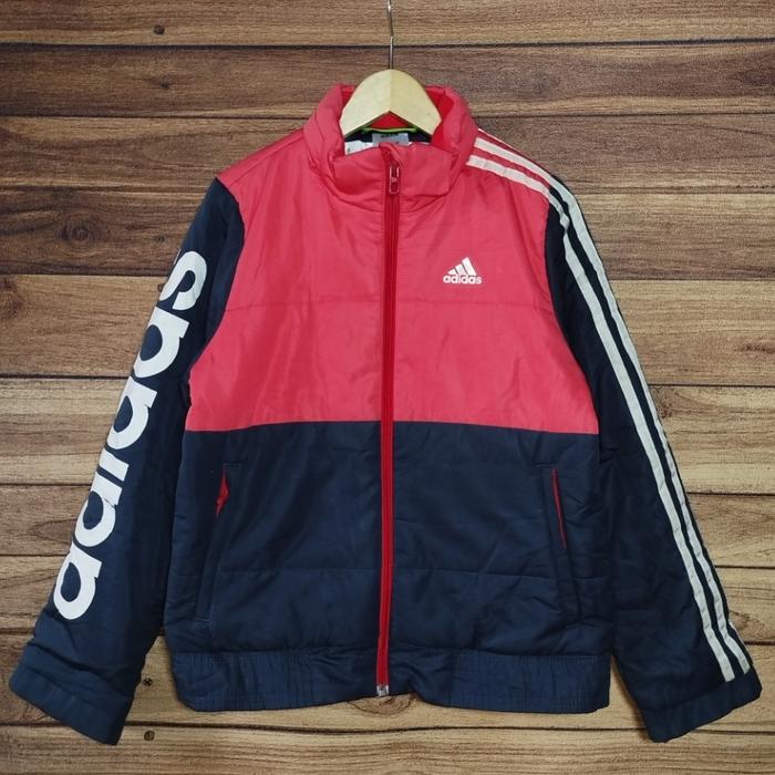 PL Jaket Tebal Adidas anak size 130(7-8 tahun)
