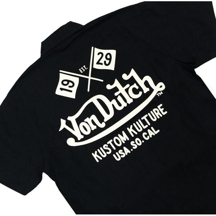 Von Dutch Workshirt 1378 Black Terbaru 100% Original
