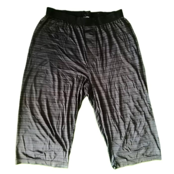 UNIQLO Airism Grey Striped Short Pants Celana Pendek Original Second Merch Japan Korea Brand Vintage