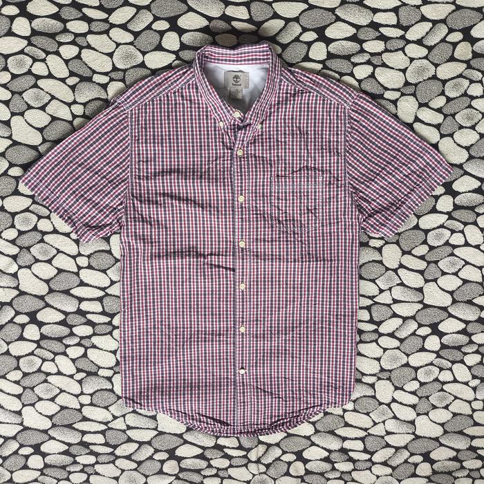kemeja timberland reguler original size L