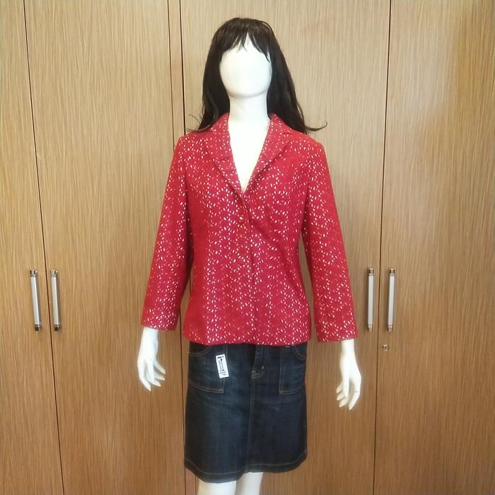 blazer merah HARA JUKU LAUREL original second branded M