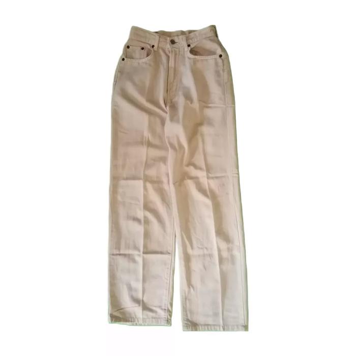 Edwin Something Khaki Basic Chino Long Pants Woman Cewek Celana Panjang Original Second Merch Japan 