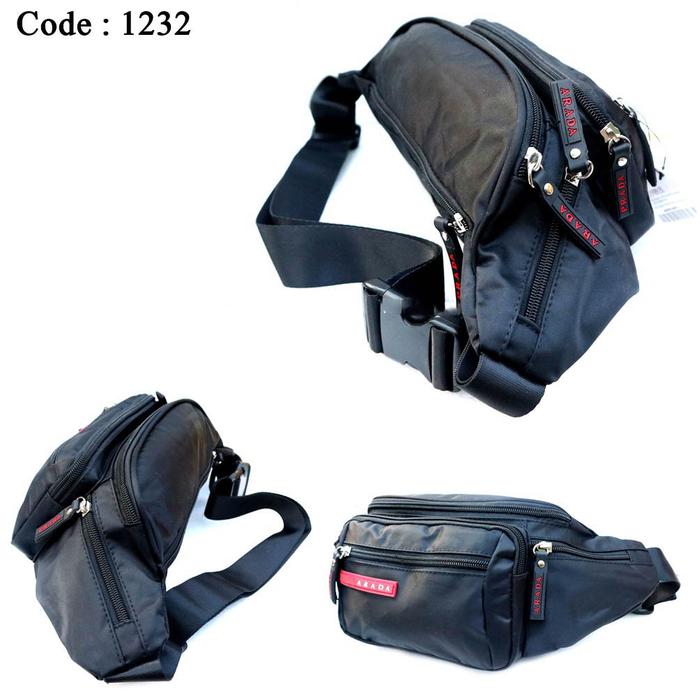 Tas Waist Bag  Pinggang Prad Code Nylon Soft New Export