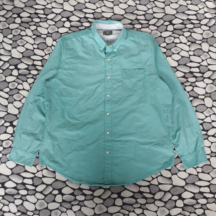 kemeja long sleeve timberland original size XXL