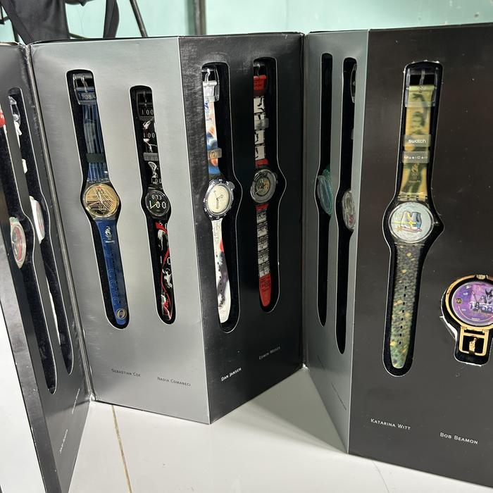 Swatch Historycal fullset book & paper