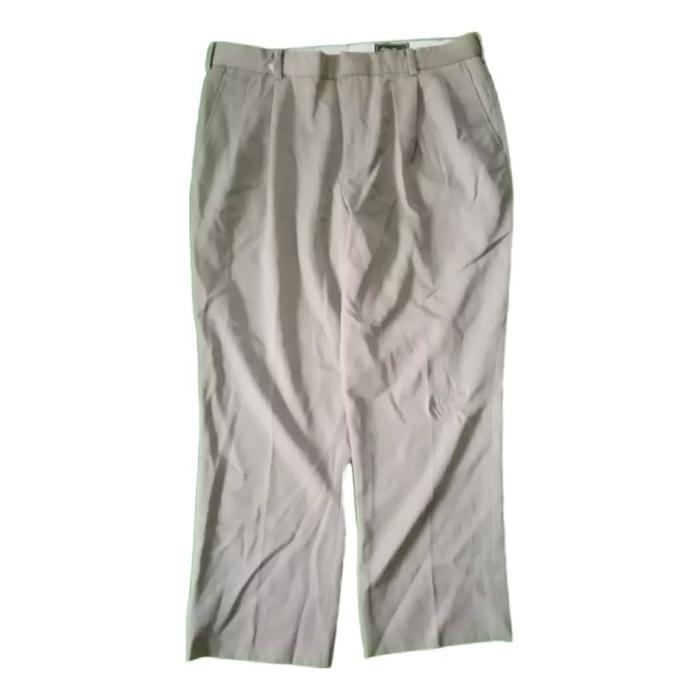 Eddie Bauer Light Brown Repaired Trousers Long Pants Celana Panjang Original Second Merch Japan Kore
