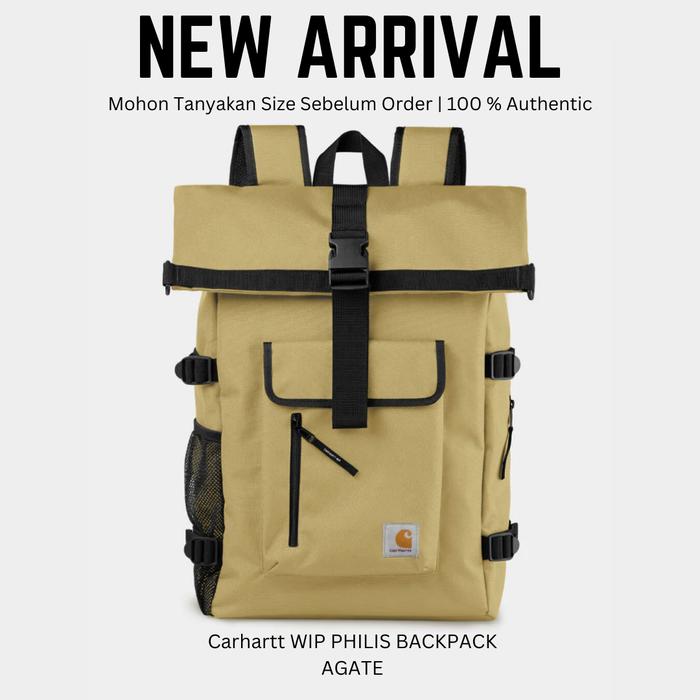 Carhartt WIP PHILIS BACKPACK AGATE | TAS RANSEL 21 L ORIGINAL 100 %