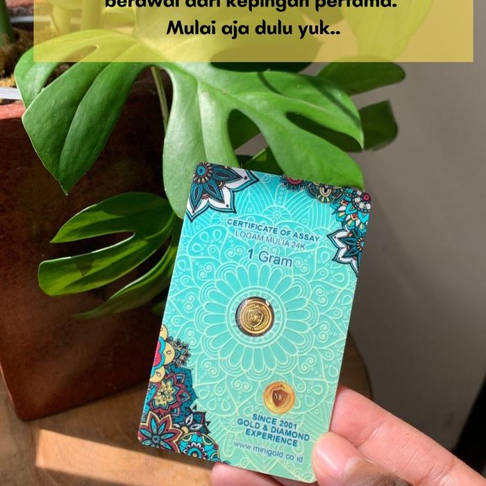 minigold 1 gram emas murni