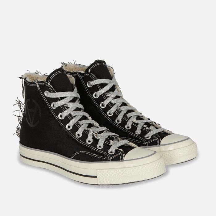 Converse x Slam Jam 70 High Black White Original