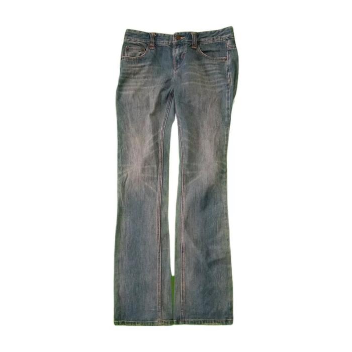 Armani Exchange Blue Faded Denim Jeans Celana Panjang Original Second Merch Japan Korea Brand Vintag
