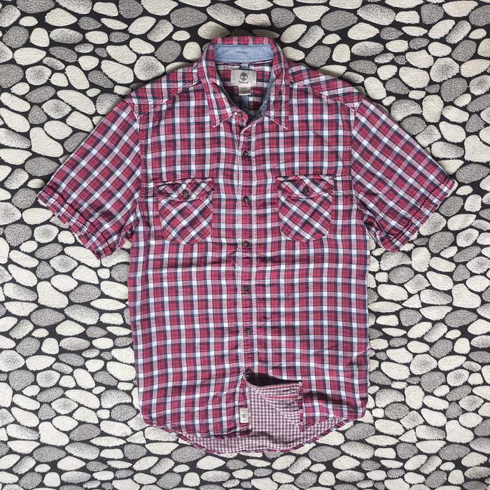 kemeja timberland reguler original size M
