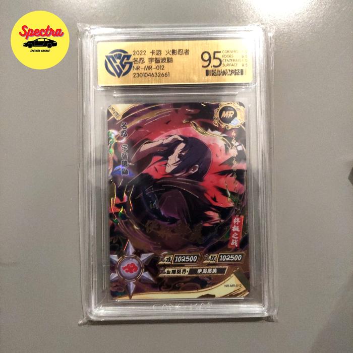 Kayou Naruto Itachi MR grade 9.5 ccg naruto itachi MR grade 9.5 rare langka