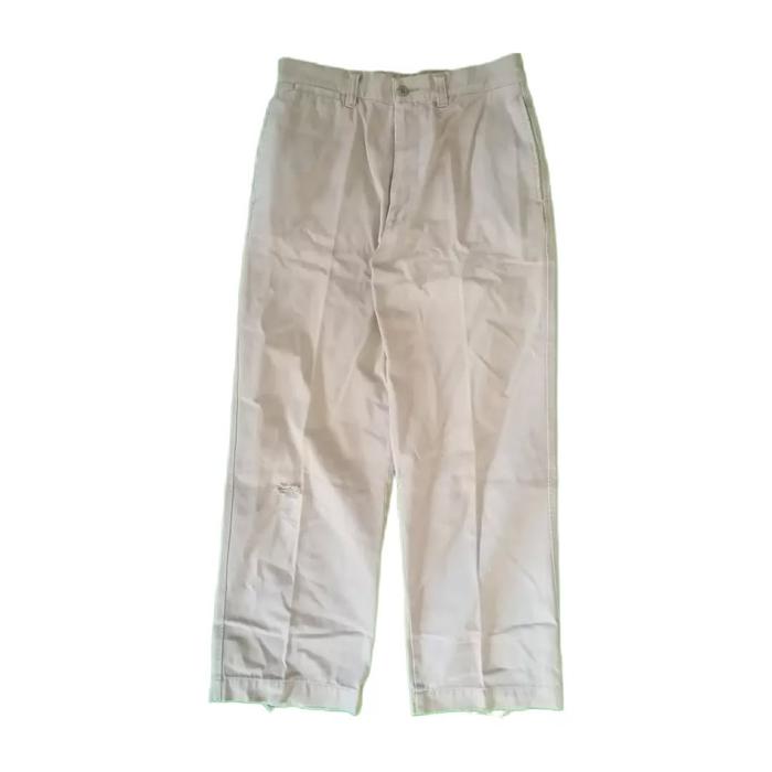 UNIQLO Khaki Chino Long Pants Celana Panjang Original Second Merch Japan Korea Brand Vintage Retro Y