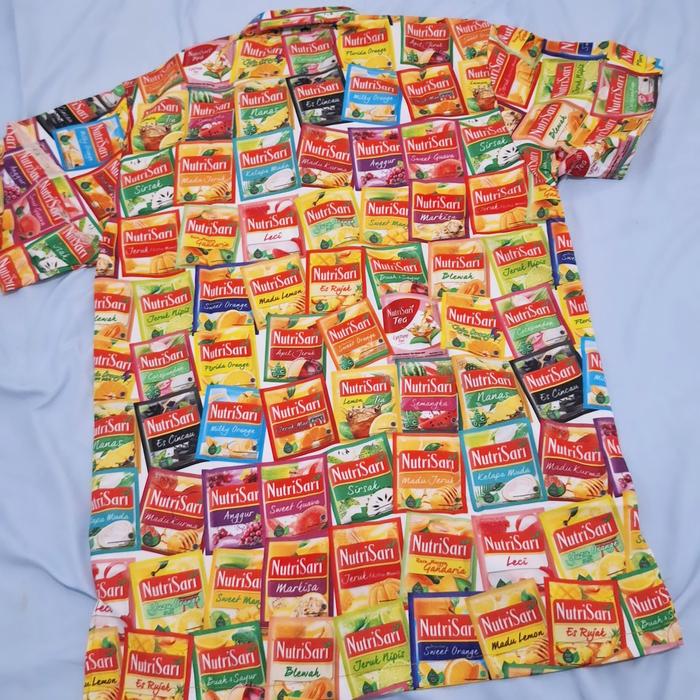 Kemeja Nutrisari All Variant, Kemeja Unik Pria dan Wanita