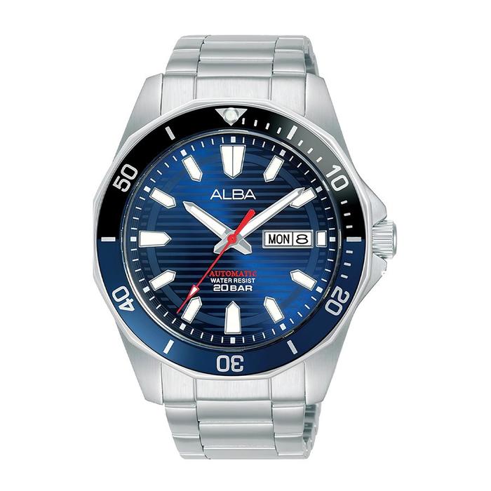 Jam Tangan Alba Automatic Pria AL4507 AL4507X1 Original Bergaransi Resmi 1 Tahun