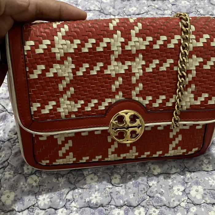 TB Tory Burch tas merah original preloved