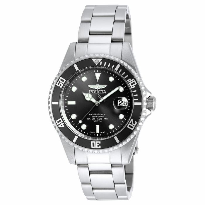 Invicta 8932OB Men's Watch Pro Diver Quartz Black Dial Dive Quartz Bracelet 8932OB
