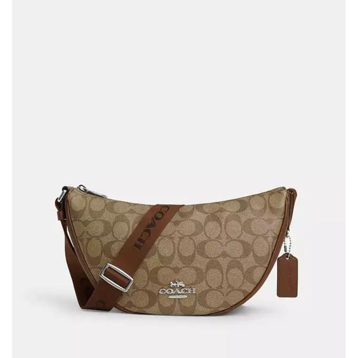 Tas CT643  Coach pace dog shb khaki saddle 100% Authentic Original
