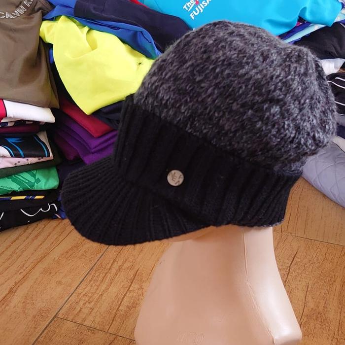 Topi Gunung Outdoor Hats Beanie Winter Ushanka Musim Dingin  Kupluk KnitWear Rajut By Nepa