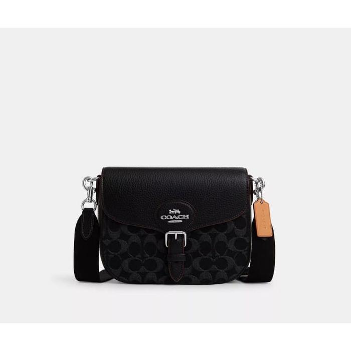 Tas Sling bag CQ187  Coach Amelia small SDL Bag denim 100% Authentic Original