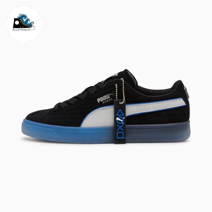 Sepatu Puma Suede Black X Playstation
