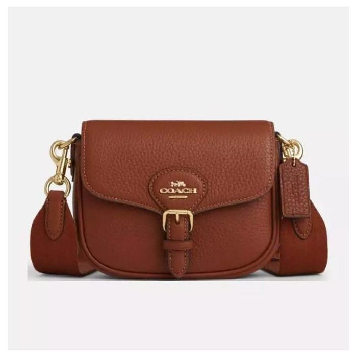 Tas CP001  Coach Amelia small SDL bag Redwood 100% Authentic Original