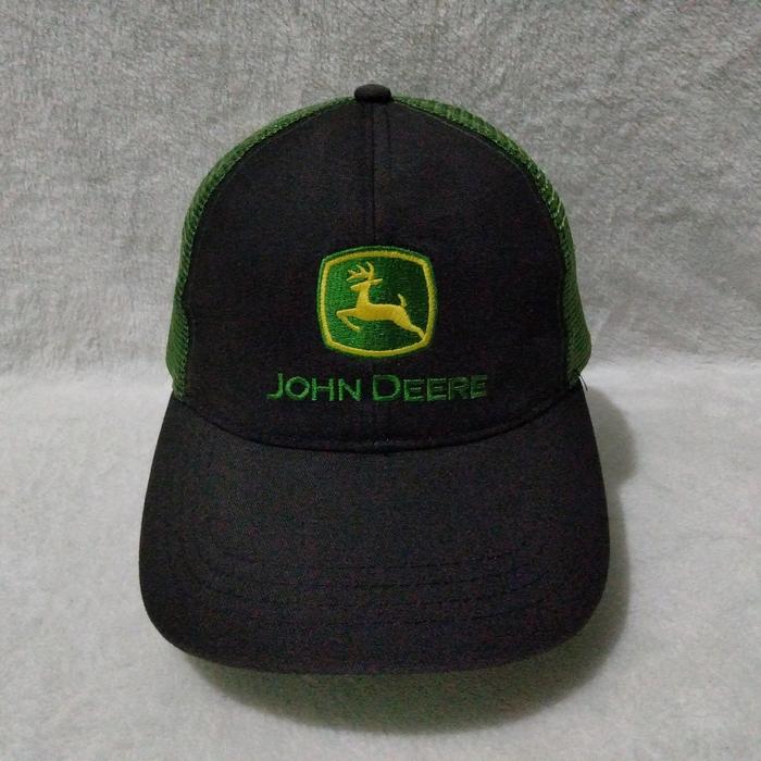 JOHN DEERE TRUCKER CAP OUTDOOR ADVENTURE WORKING CAP