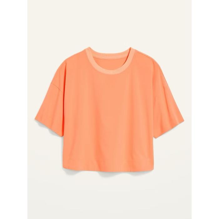 Old Navy Loose Short-Sleeve Performance Cropped Top size M
