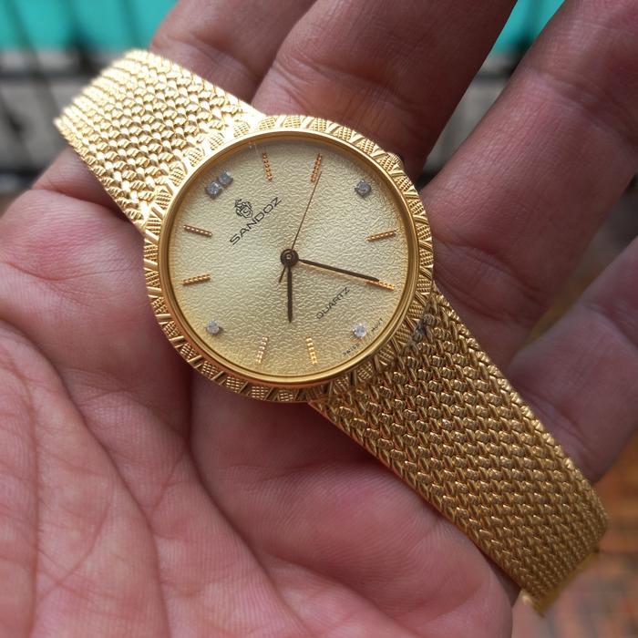 Sandoz Swiss vintage seiko citizen orient star bulova omega longines tissot rado mido rotary hamilyo