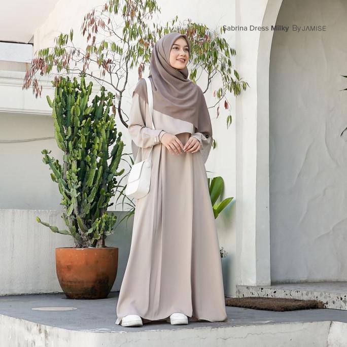 Sabrina Dress New Colour | Gamis By Jamise Syari Original Best Seller